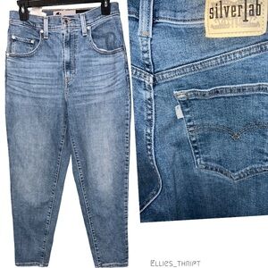 Levi’s SilverTab Mom Denim Jeans Size 27